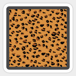 Leopard Print-Cheetah Print Sticker